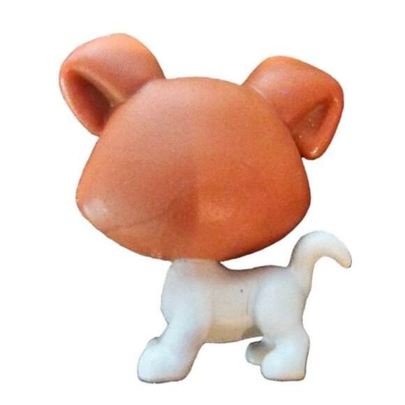 Littlest Pet Shop Buster Boodles German Pointer DogTales Cream Brown #82 LPS - Picture 7 of 8